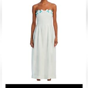 FANM MON LORR dress (Manzmel collection). Worn once, STUNNING! Mint green XS